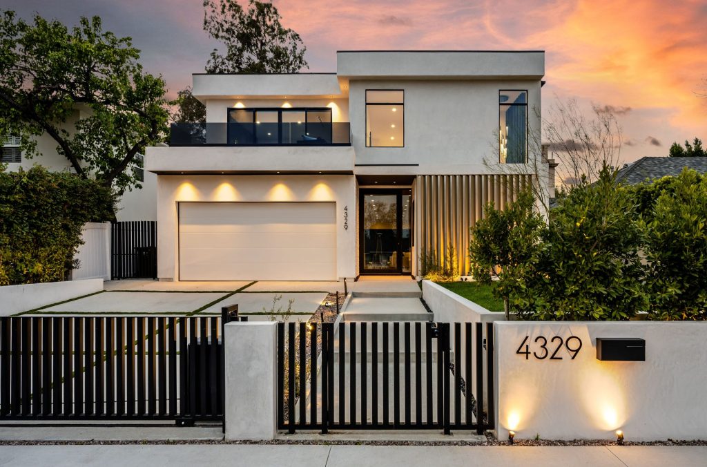 Modern Two Story Home | Featured image for the Modern Façade Ideas Blog by BetaBoard.